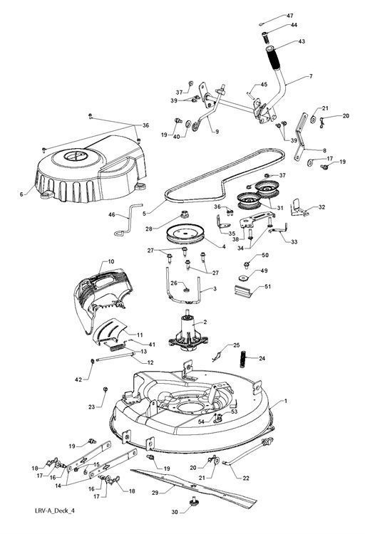 Partner P66-950SMD (96021001300) Ride On Mower MOWER DECK Partner P66-950SMD (96021001300) Ride On Mower MOWER DECK