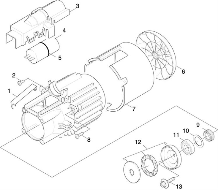 Karcher K2.94 MD EU (1.400400.0) Pressure Washer Motor Spare Parts Diagram Karcher K2.94 MD EU (1.400400.0) Pressure Washer Motor Spare Parts Diagram