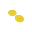 Yellow Wheel Cap x 2 