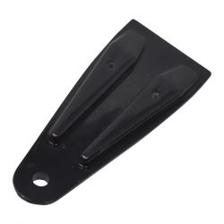 Door Glass To Handle Black Screw Fixing Adaptor Plate
