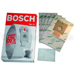 Dust Bags x 5 & Filter (Type G)