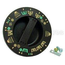 Brown Timer Function Control Knob Dial