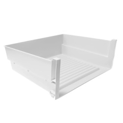 Top Container White Basket