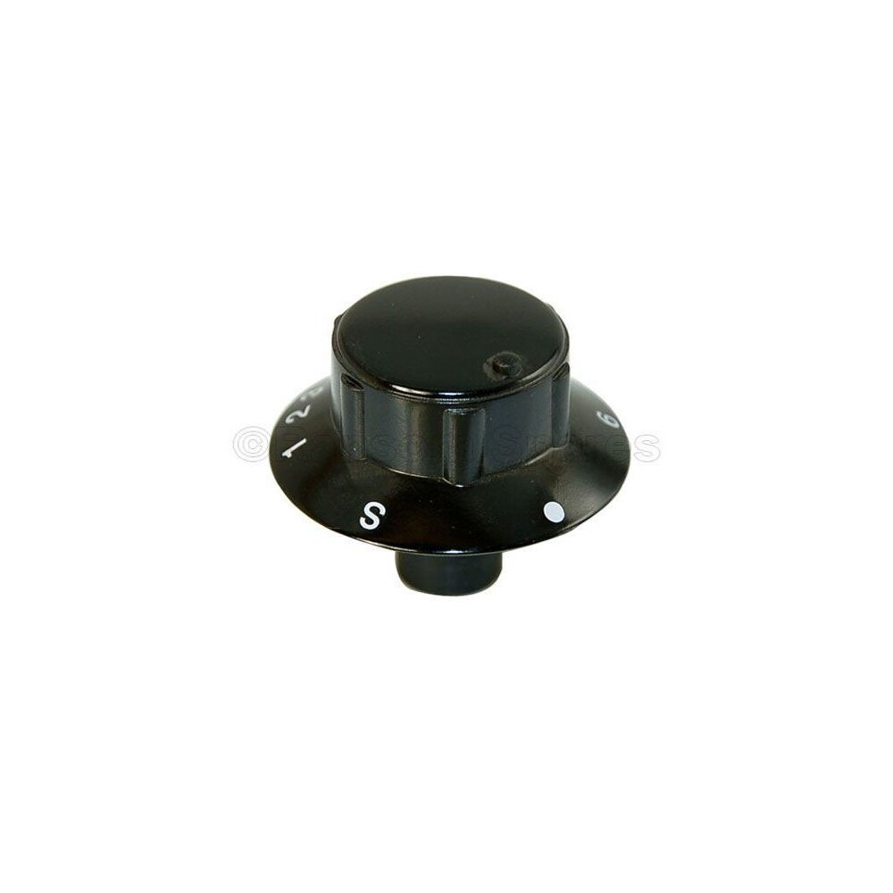 Zanussi Oven Main Oven Black Temperature Control Knob Dial Switch