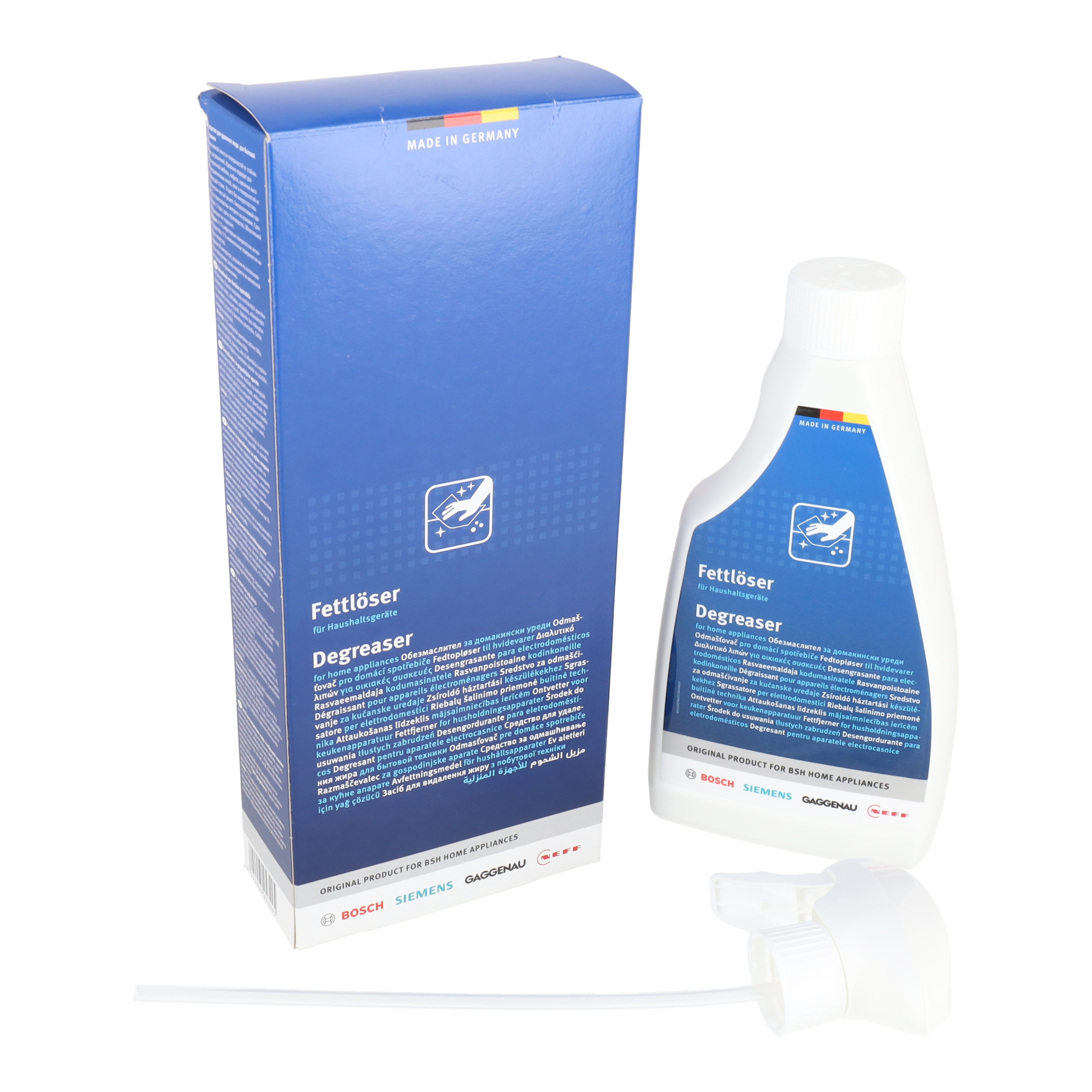 Bosch Dishwasher Cleaner Degreaser 500Ml Part Number 00312207 for