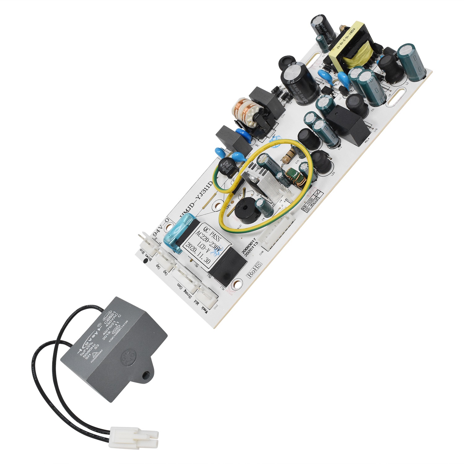 Baumatic Cooker Hood Pcb Board & Capacitor Part Number 07035776