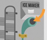 Check the ice maker’s tubes aren’t blocked