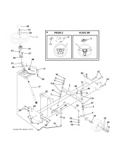SECURA Keilriemen Für Husqvarna Mähwerk CTH200 Twin - Mähmesser Antriebsriemen