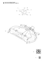 SECURA Poulie Faucheuse 85mm Compatible Avec Husqvarna Rider 111 B5 965996701 Tracteur De