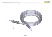 3 High pressure hose 12MPa/6 40�C QCS B (6.396-514.0)