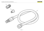 20 Suction unit kit pumps 3,5m (6.997-450.0) 