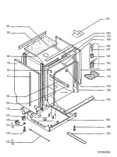 W10 Chassi, strainer, top DGN M