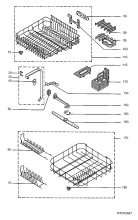 W10 Baskets, spray arm, DGN