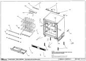 CABINET ASSEMBLY (B-120 FREEZER / BUILT-IN)
