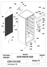 EXPLODED VIEW CABINET CZ005 COOLZONE