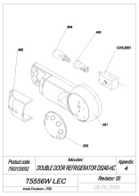 EXPLODED VIEW LAMP T5556W LEC