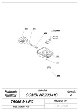 EXPLODED VIEW LAMP T6066W LEC