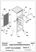EXPLODED VIEW CABINET IN-CUISINE A72FF