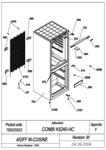 EXPLODED VIEW CABINET A53FF IN-CUISINE
