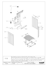 SX 1010 ES OVEN STRUCTURE GR EXPLODED DRAWING