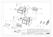 BARBAROS BI DOUBLE OVEN BODY GR EXPLODED VIEW