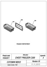 EXPLODED VIEW BASKETS CCF298W BEKO