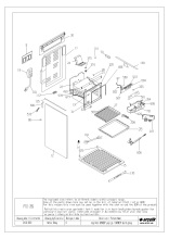 ENGLAND BA5NESP OVEN STRUCTURE EXPLODED VIEW