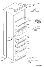 Electrolux Enn2701aow 92551500501 Fridge Freezer Spares Parts Ransom Spares