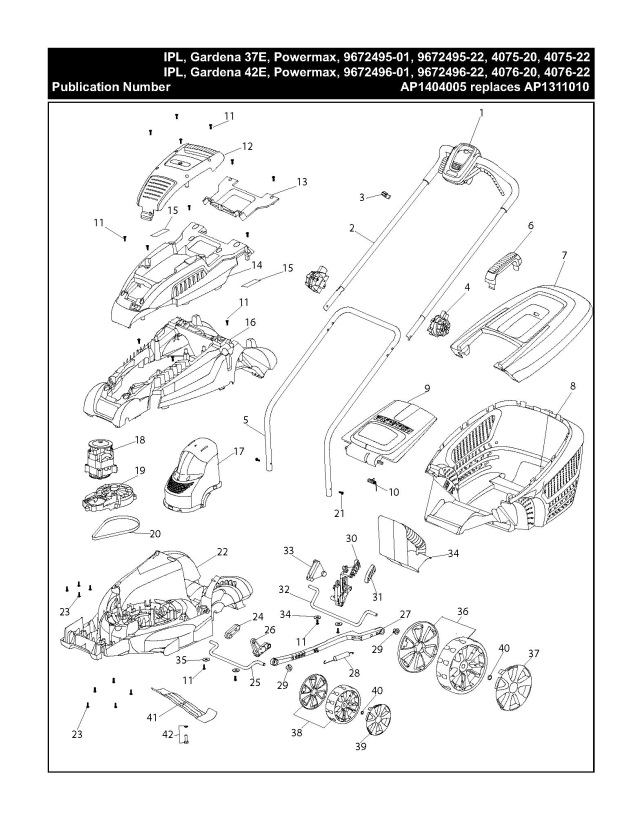 Gardena Spare Parts List Reviewmotors.co