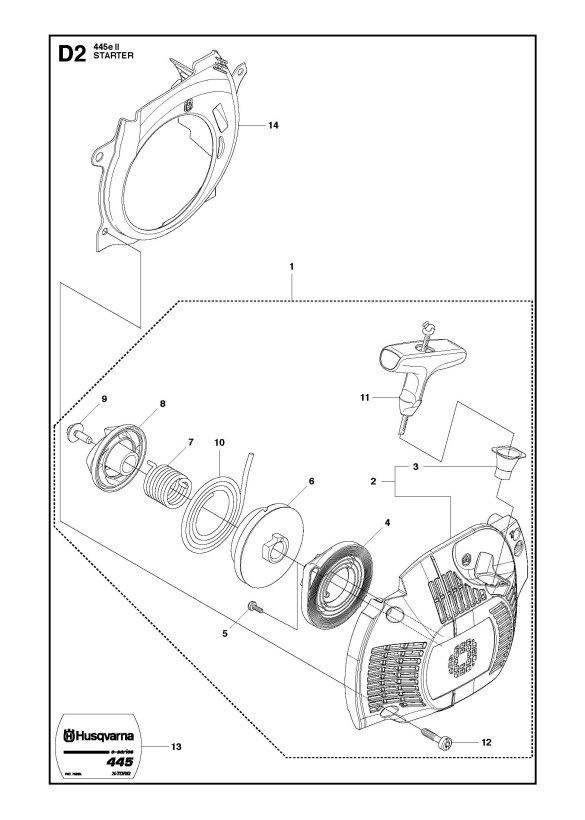 Husqvarna 445 Chainsaw Parts Diagram General Wiring Diagram