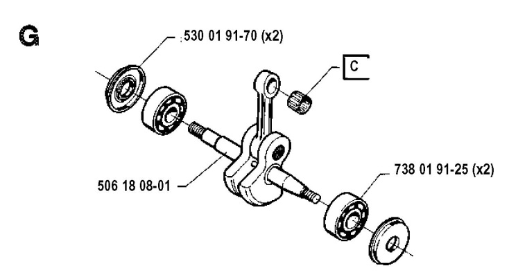 30 Husqvarna 41 Parts Diagram - Diagram Design Example