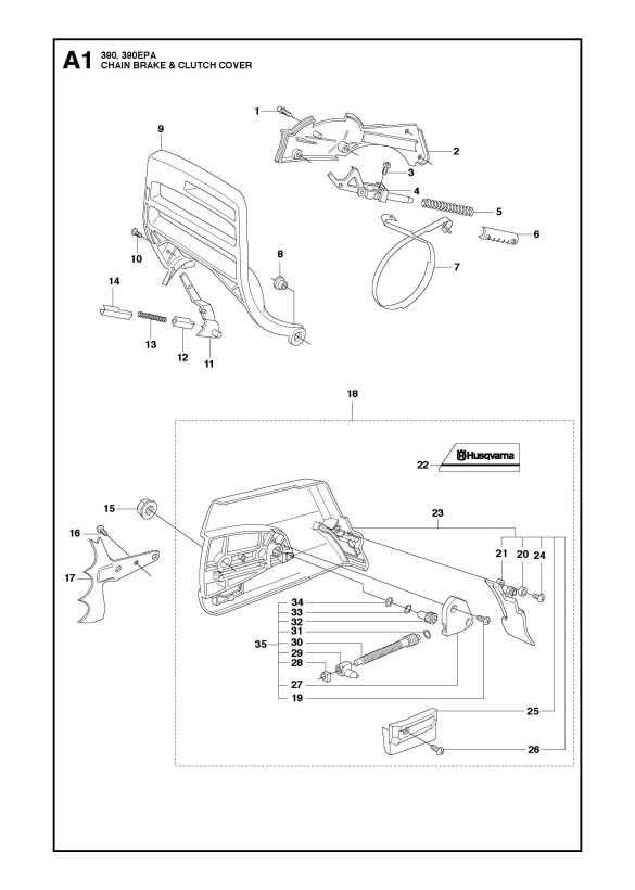 Husqvarna Xp Chainsaw Cover Spare Parts Diagram My XXX Hot Girl