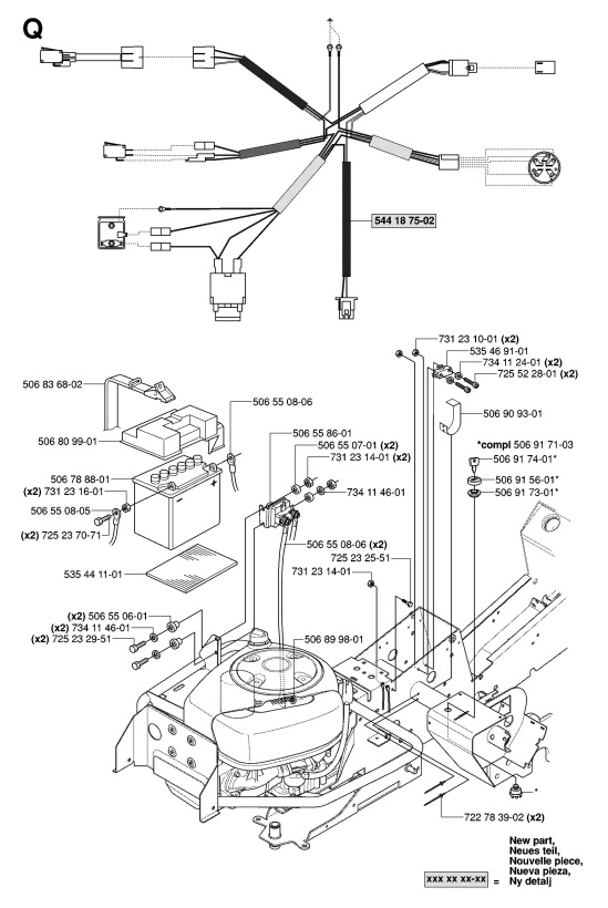 Husqvarna Wiring Schematic