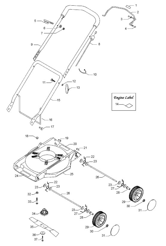 Partner Bio Lawnmower Product Complete Spare Parts Diagram My XXX Hot