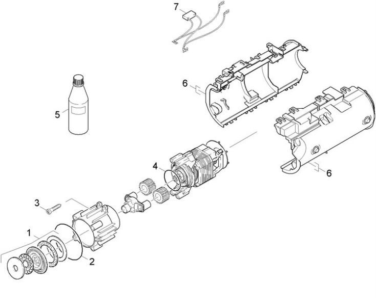 Karcher K2 Compact GB (1.673122.0) Pressure Washer Motor Spare Parts