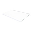 Glass Shelf White Edge Trim 45.5 x 29.8cm