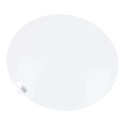 Flap White Cover Round