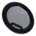 Black Door Frame Handle & Glass