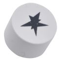 White Spark Ignition Switch Button 