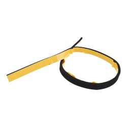 Glass front panel seal