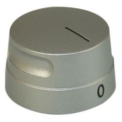 Control Knob Silver Stainless Steel 