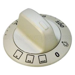 control knob stainless top oven/grill