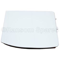 BASE MOULDING COVER PLATE LEFT WHITE(PW)