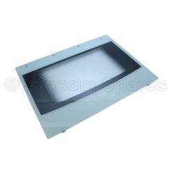 Main Oven Outer Door Glass White