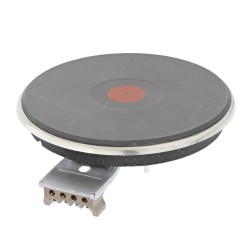 Hob Electric Plate 145mm 1500W Red Dot