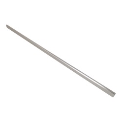 Glass Shelf  Strip Edge Silver