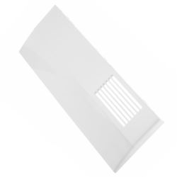 Flap White Cover Vent Panel