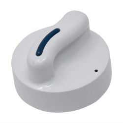 White Timer Knob Cover Switch