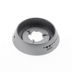 Main Oven Control Knob Silver Outer Ring Bezel