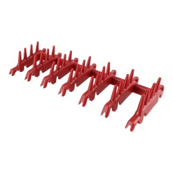 Red Rubber Spikes Glass Holder